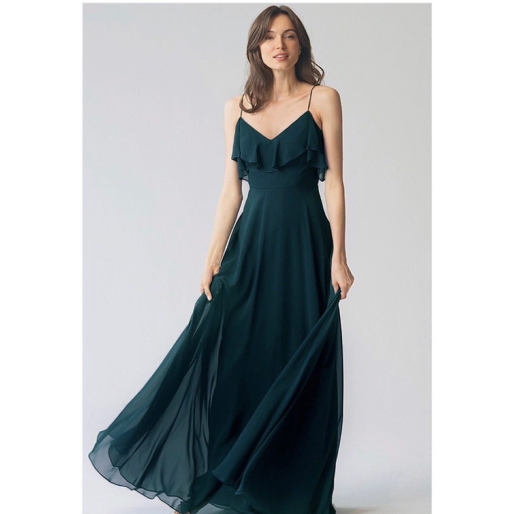 BRAND NEW  Jenny Yoo Mila Dress in Caspian Sea